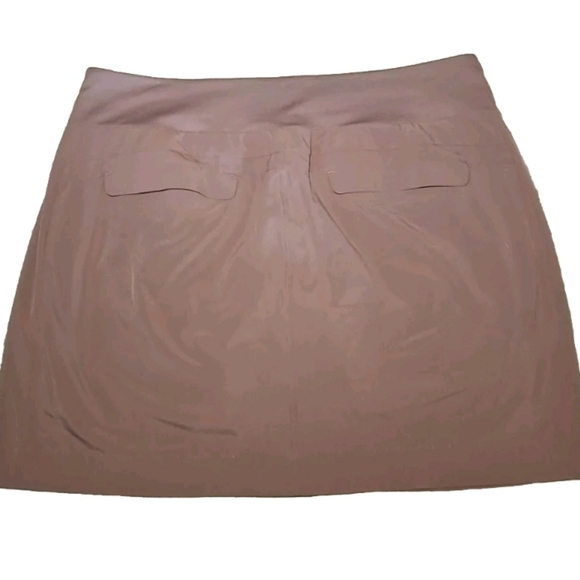 Athleta Womens Brown Soho Skort In Mineral Brown 14 - Picture 3 of 10